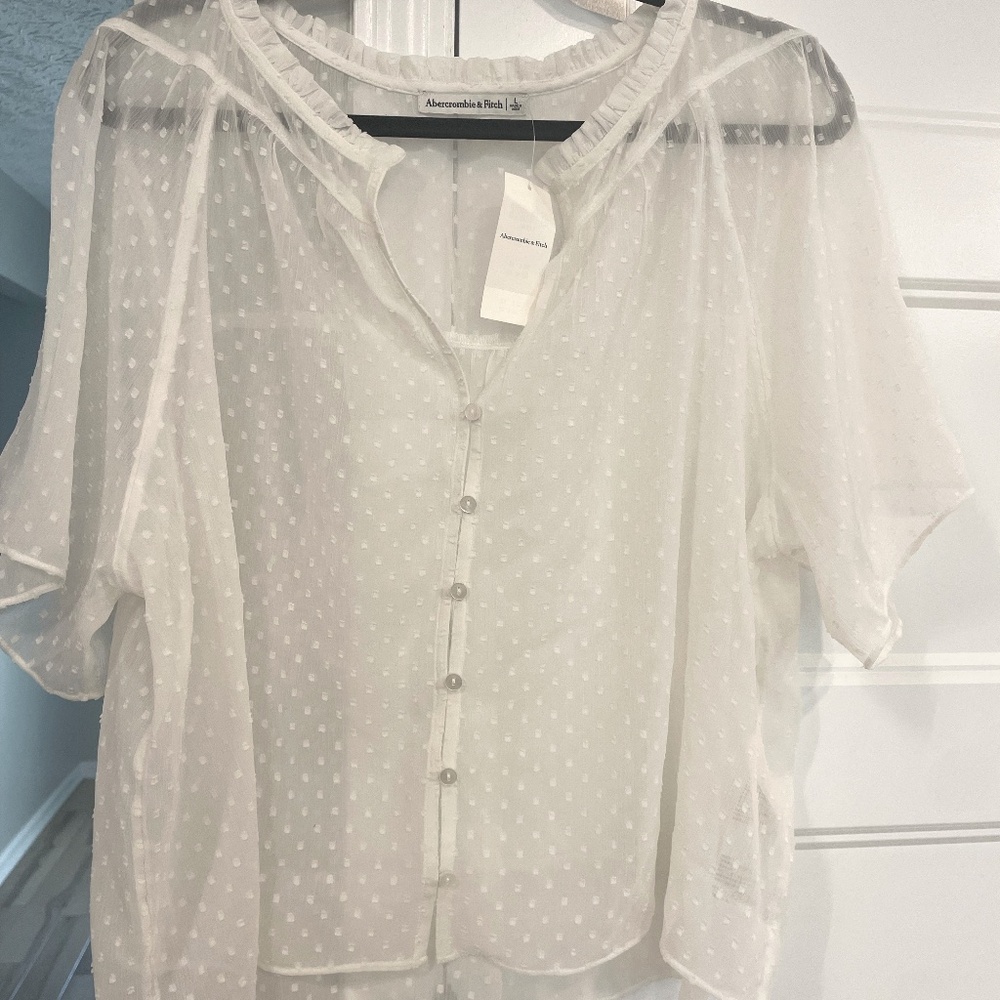 NWT Short sleeve shirt Abercrombie & Fitch